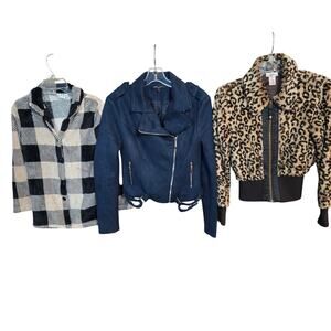 Women's Small 4 6 S Coats Jackets Long Sleeve Winter Wholesale Bulk Lot of 3